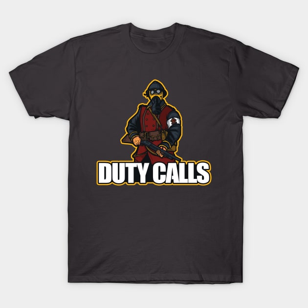 Duty Calls T-Shirt by AndreusD